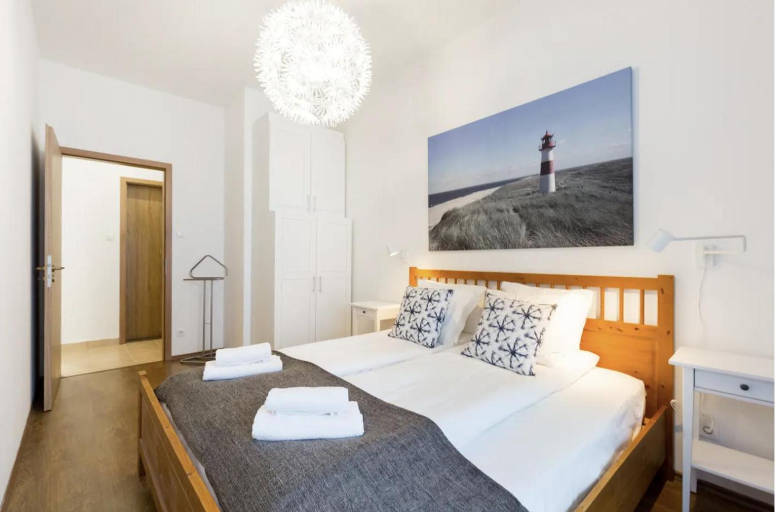 Lejlighed Kazinczy 3 Jewish Hq Bedroom + Living With Balcony *