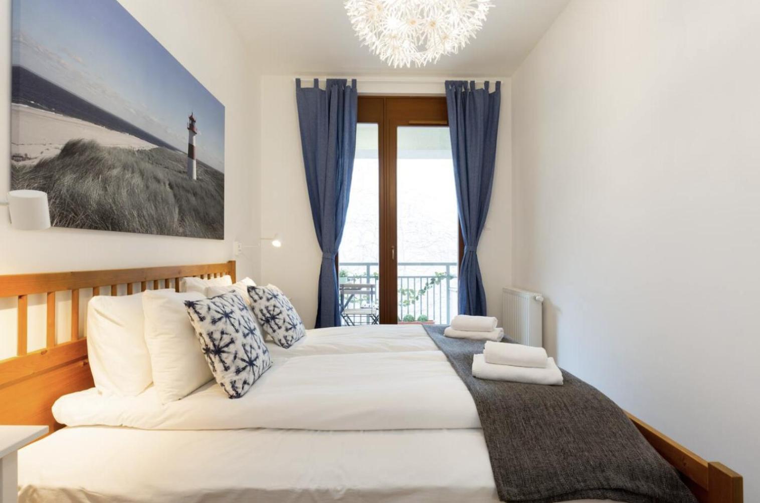 Lejlighed Kazinczy 3 Jewish Hq Bedroom + Living With Balcony Budapest
